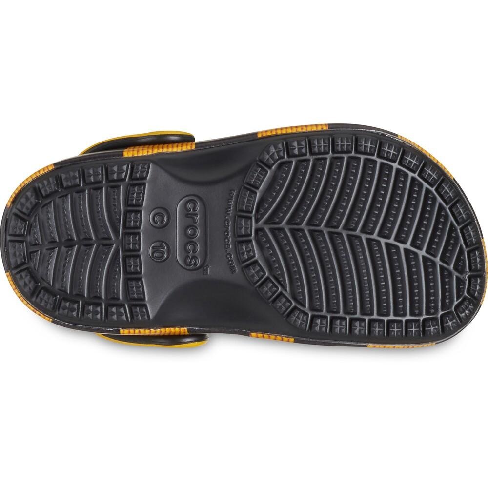 Sandália crocs classic lufa lufa clog t multi Preto/Amarelo 6