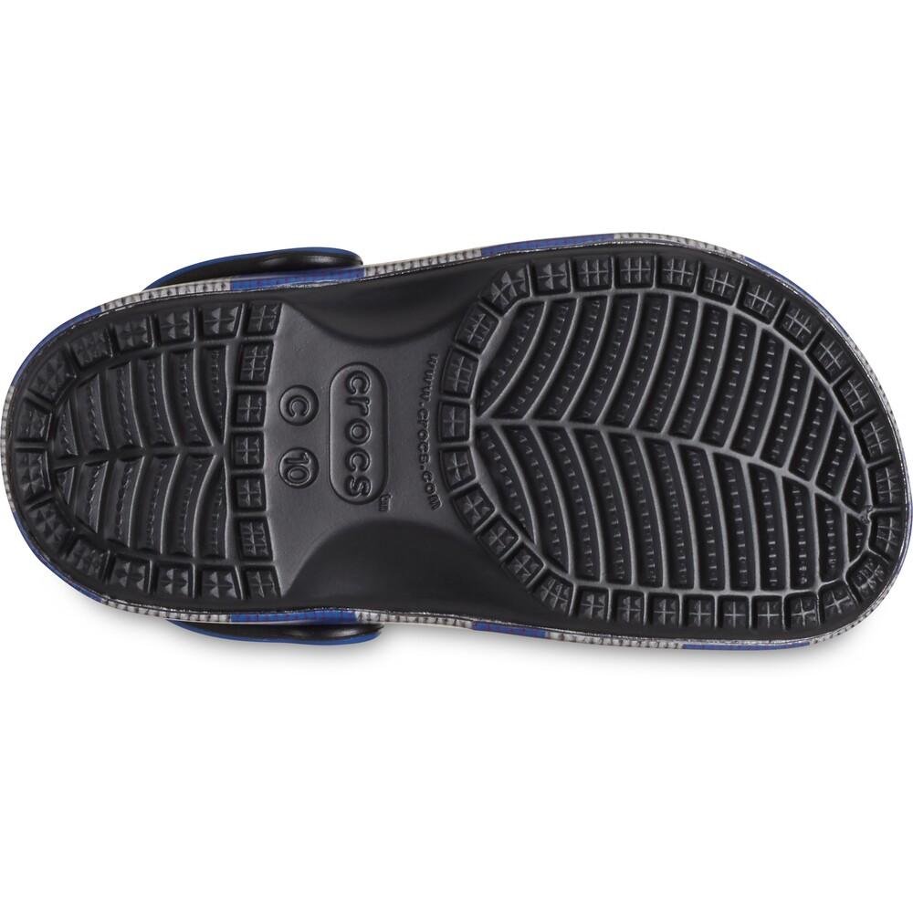 Sandália crocs classic corvinal clog t multi Preto/Azul 6