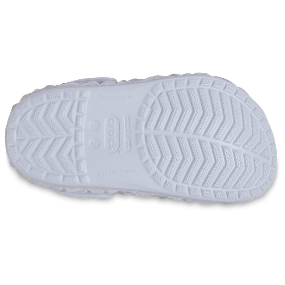 Sandália crocs crocband geometric glow band clog t dreamscape Branco 6