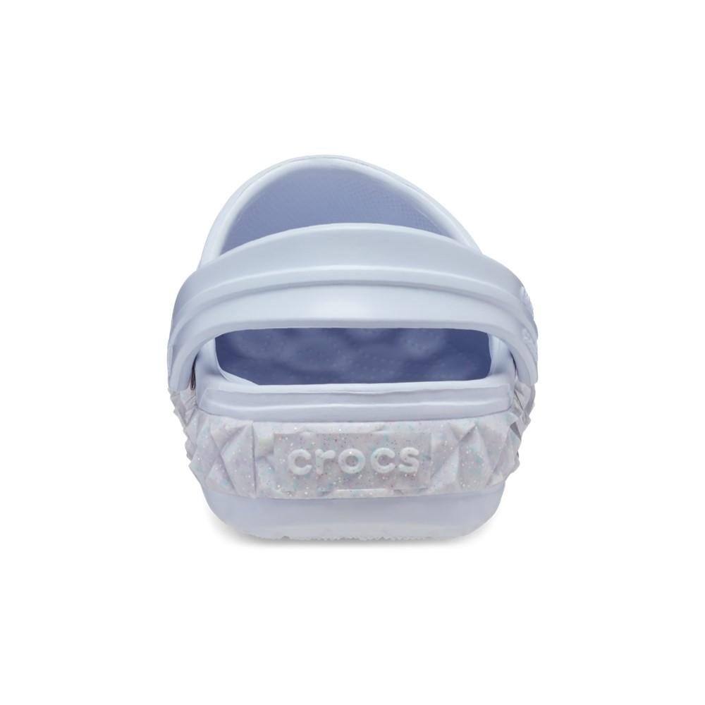 Sandália crocs crocband geometric glow band clog t dreamscape Branco 7