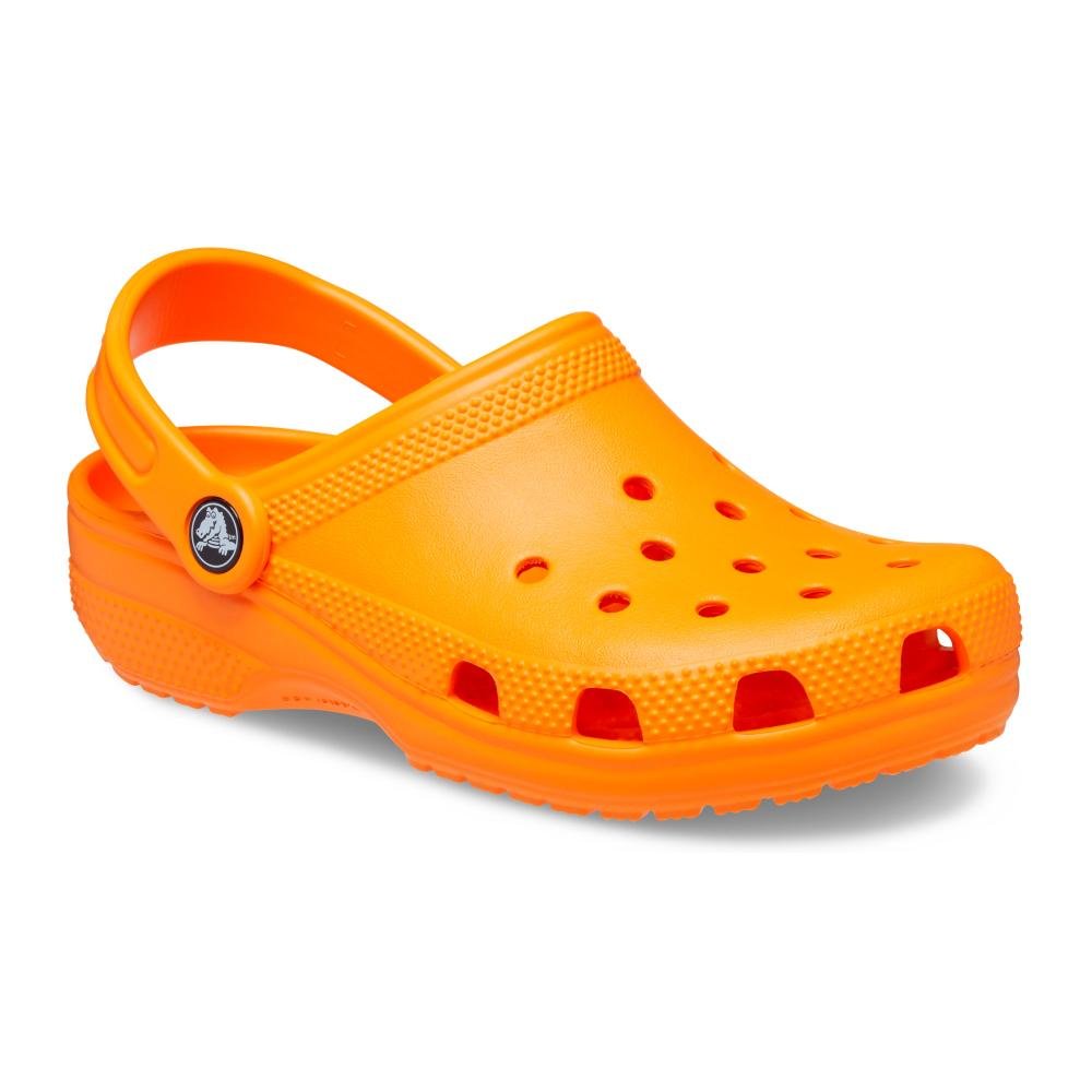 Sandália crocs classic clog kids orange zing Laranja 2