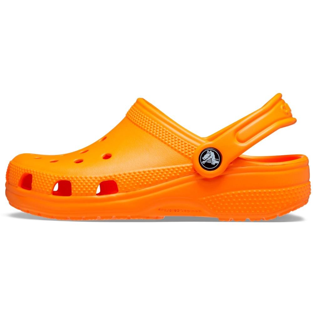 Sandália crocs classic clog kids orange zing Laranja 3