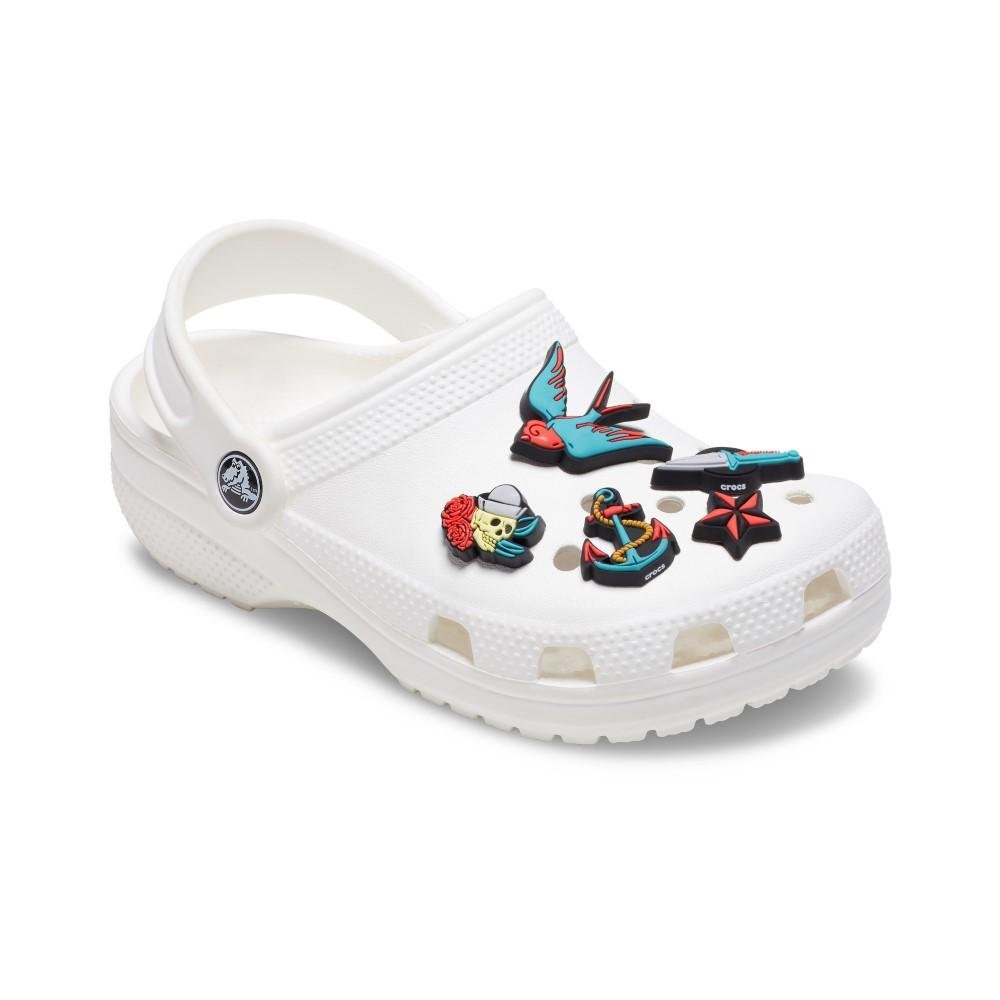 Jibbitz™ Tatuagem de Marinheiro Pack com 5 Peças Único Multicores 2