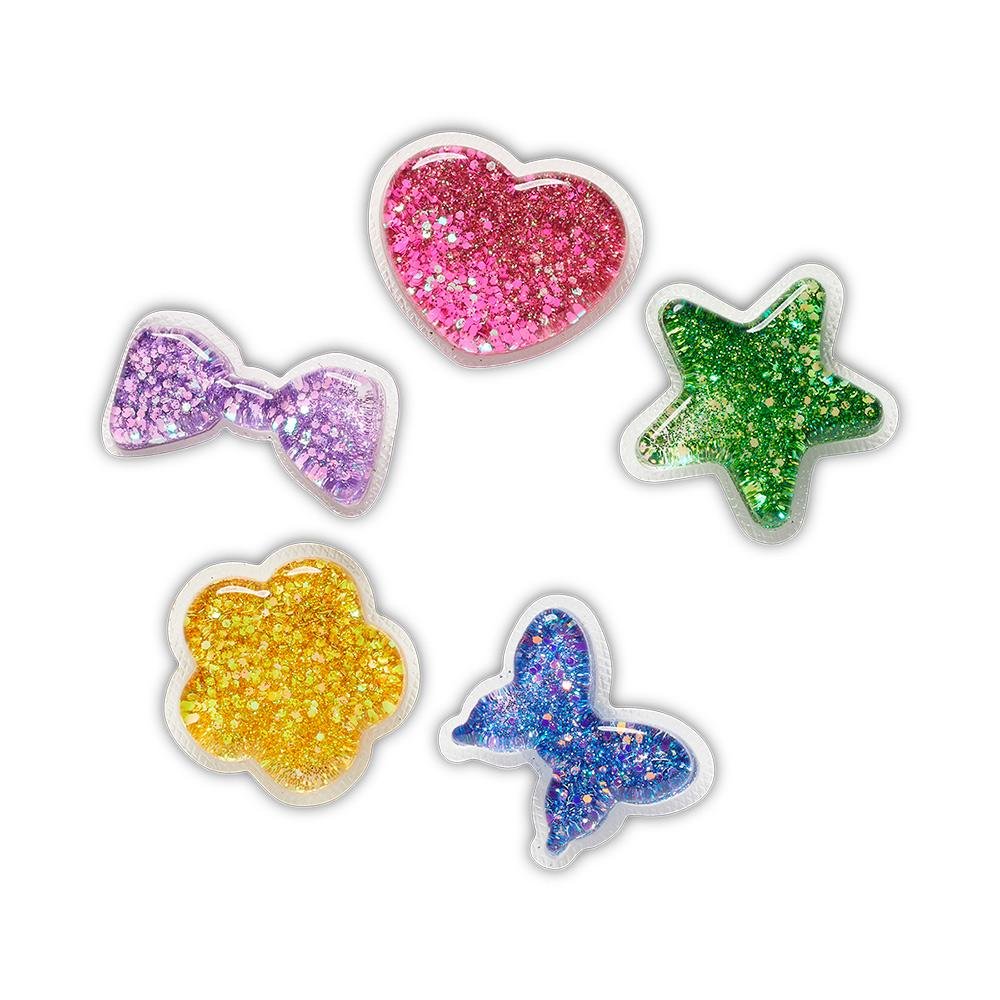 Jibbitz™ Formas Squish Pack com 5 Peças Único