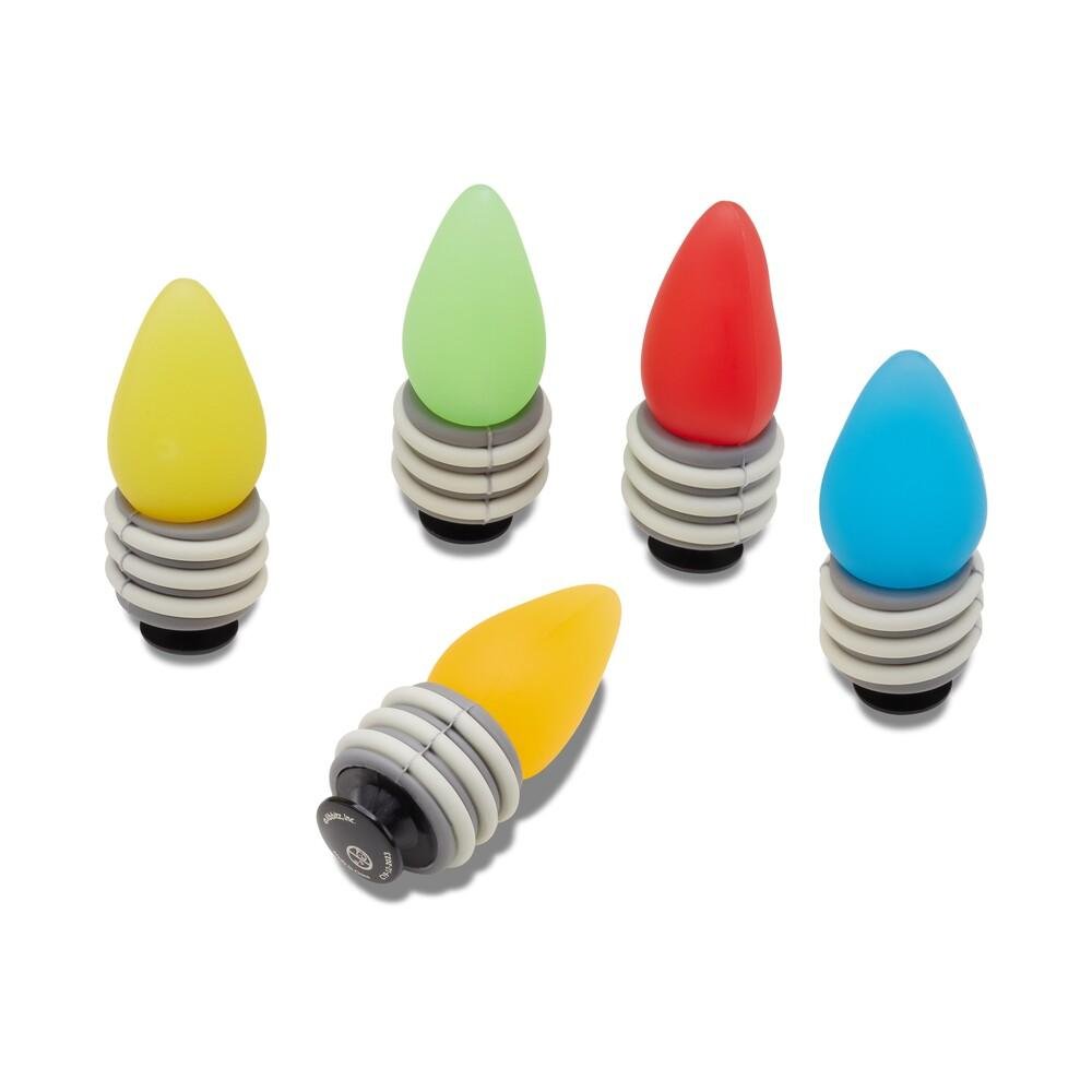 Jibbitz™ Luzes Natalinas que Acendem Pack com 5 Peças Único