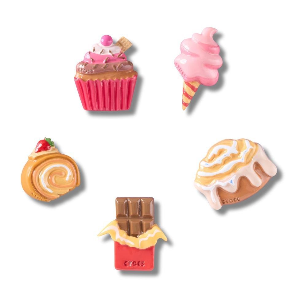 Jibbitz™ Doces E Guloseimas Pack Com 5 Peças Único