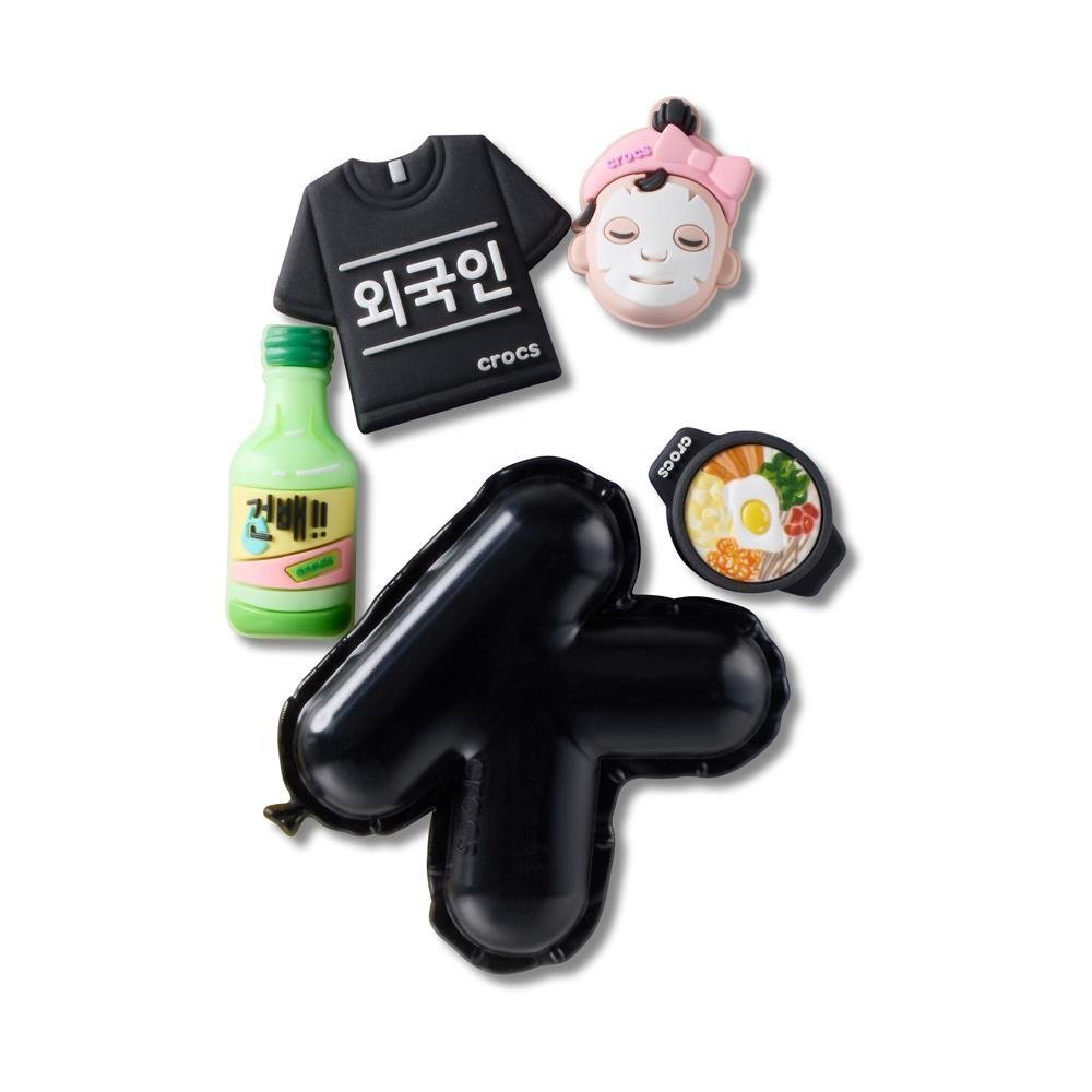 Jibbitz™ Essenciais Da Coreia Pack Com 5 Peças Único