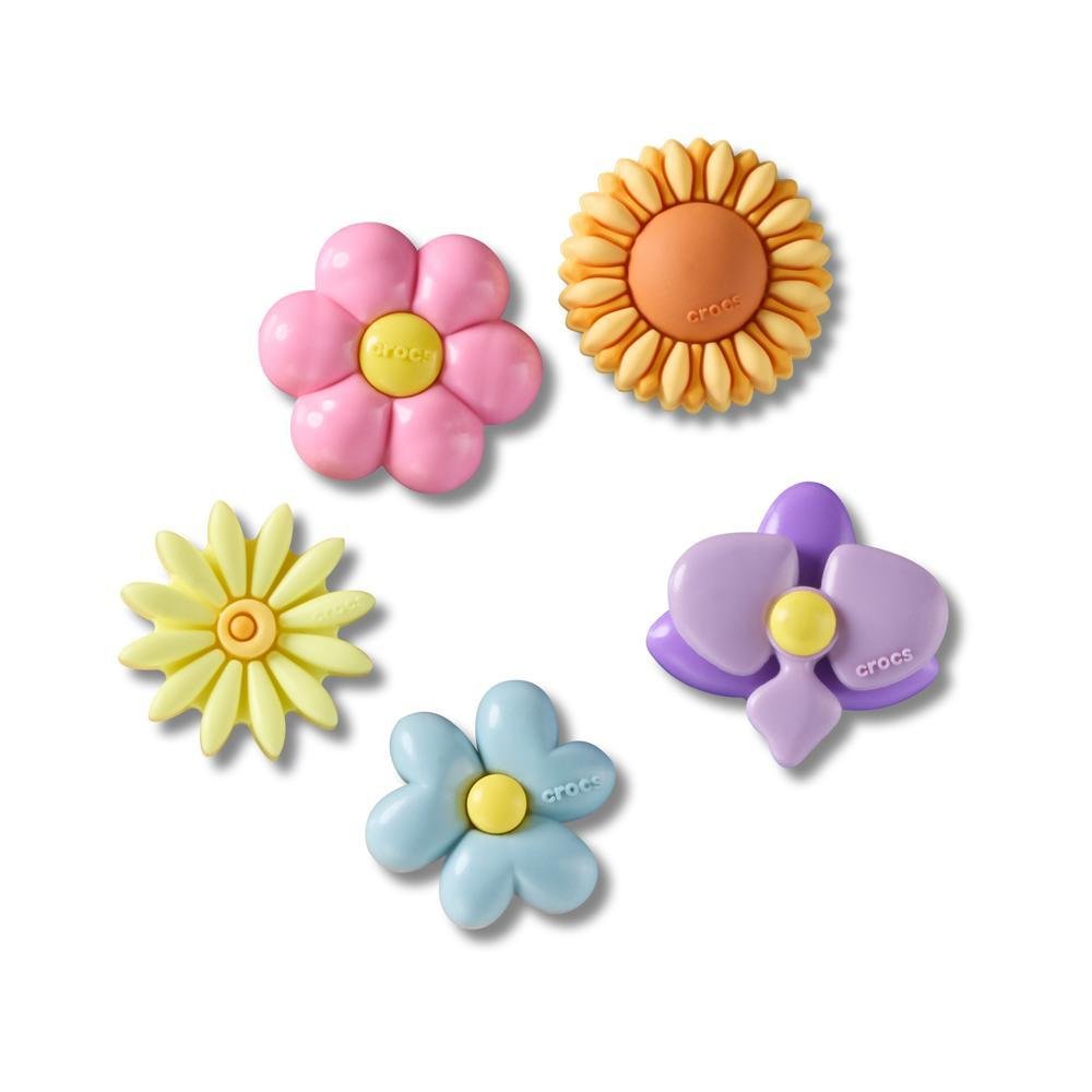 Jibbitz™ Flores Fofas Pack Com 5 Peças Único