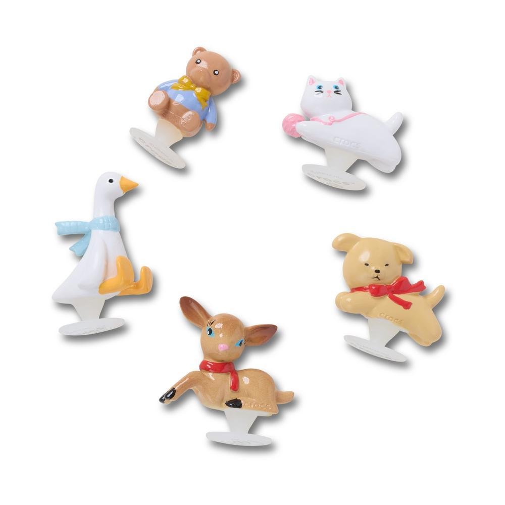 Jibbitz™ Animais Fofinhos Pack com 5 Peças Único