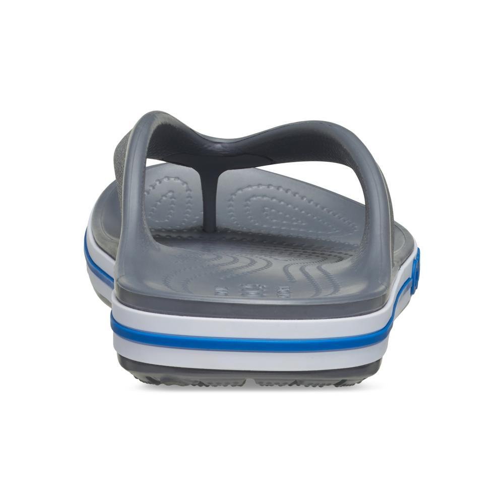 Chinelo Crocs Bayaband Flip Charcoal/Bright Cobalt Charcoal/bright cobalt 6