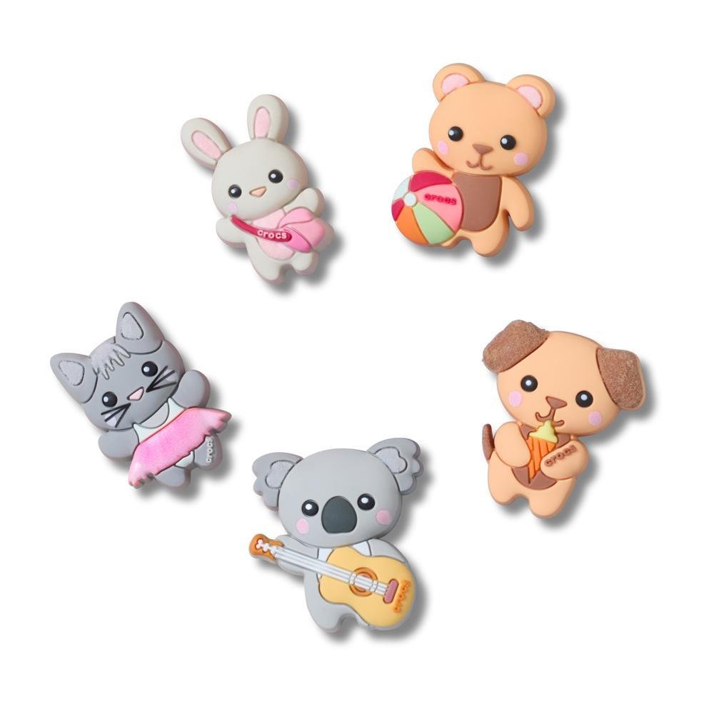 Jibbitz™ Amigos Animais Fofinhos Pack Com 5 Peças Único