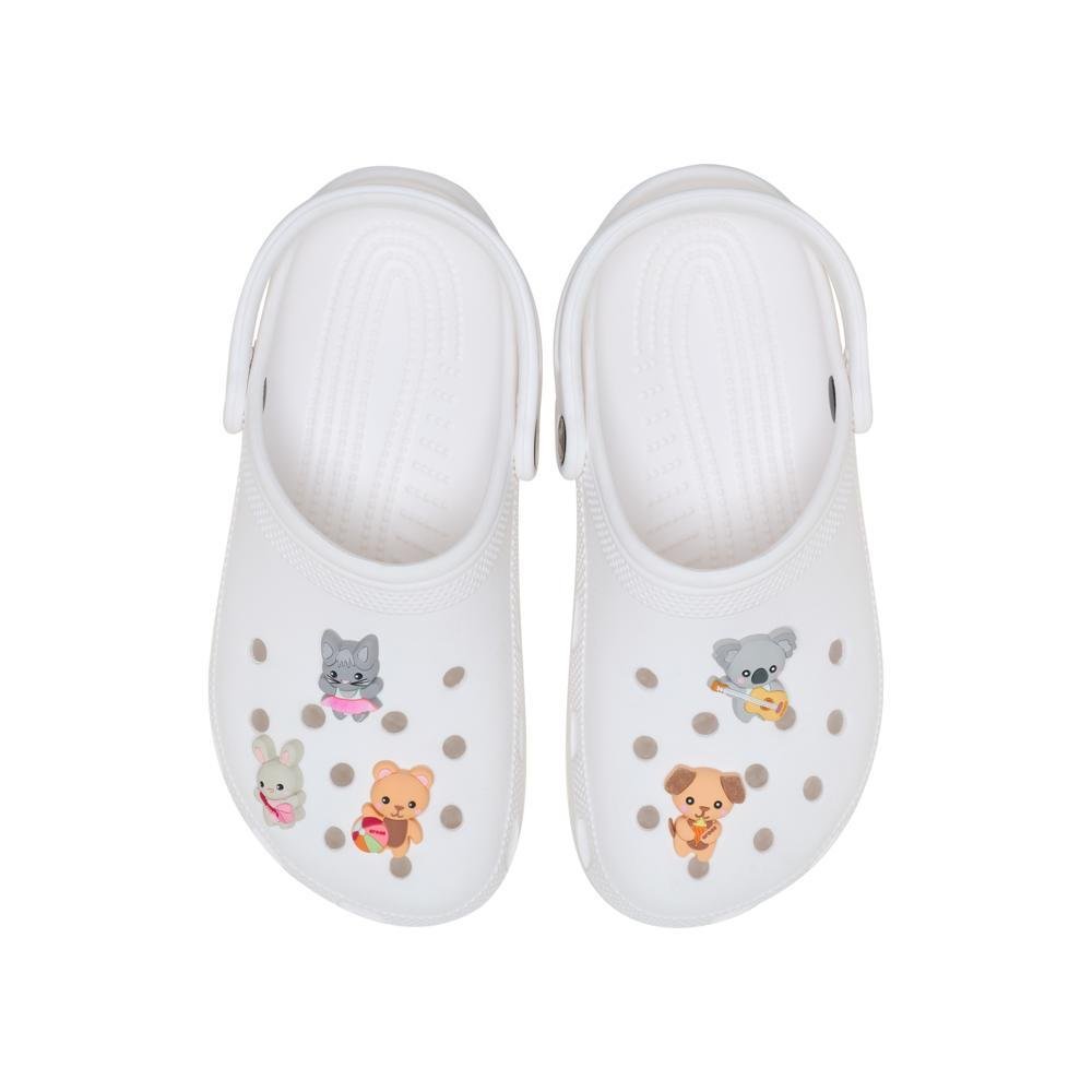 Jibbitz™ Amigos Animais Fofinhos Pack Com 5 Peças Único Multicores 2
