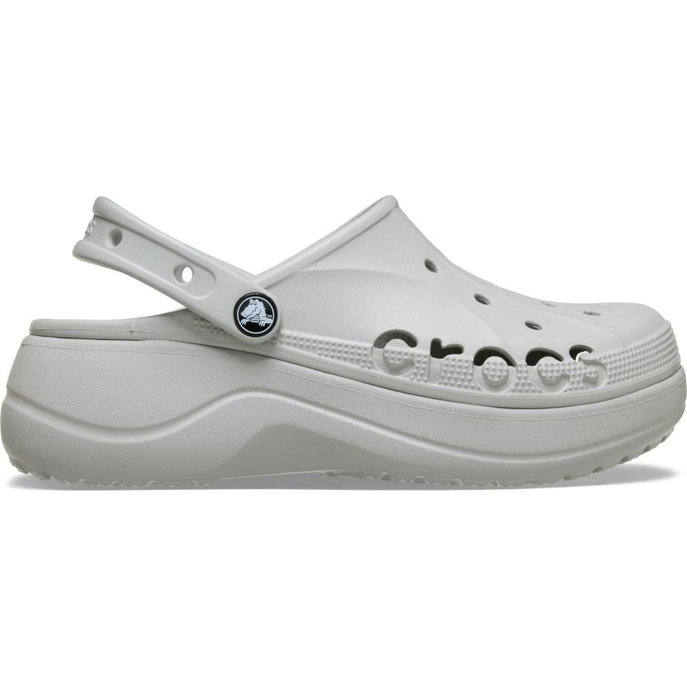 Sandália Crocs Baya Plataform Clog Pearl White