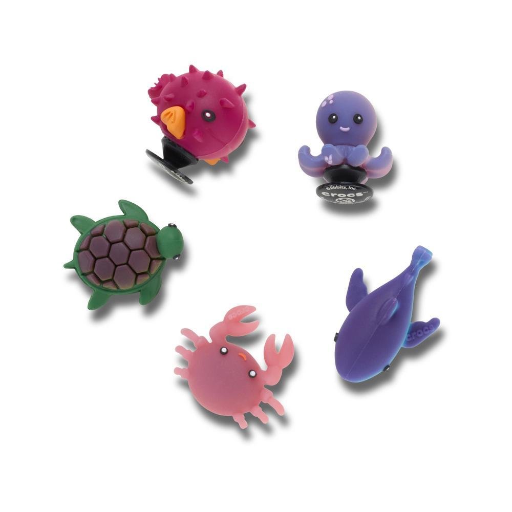 Jibbitz™ Animais Marinhos Mudam de Cor Pack Com 5 Peças UNICO Multicores 2