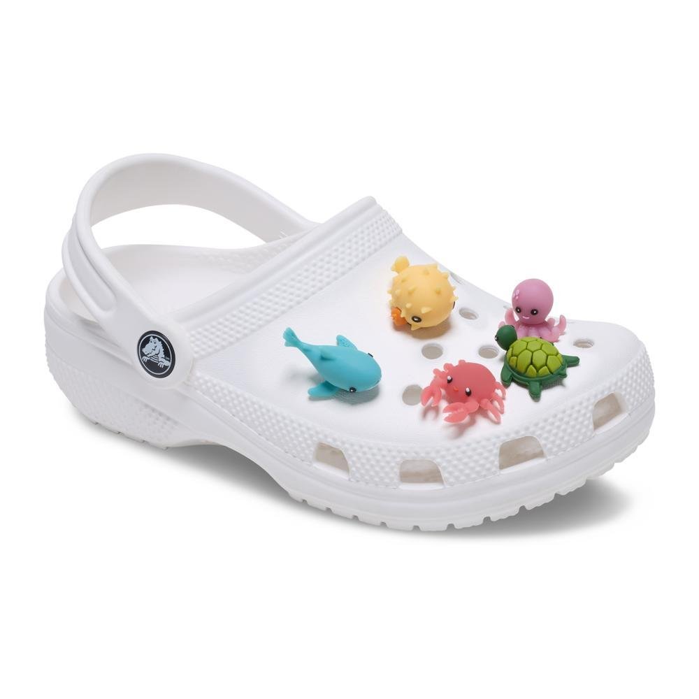 Jibbitz™ Animais Marinhos Mudam de Cor Pack Com 5 Peças UNICO Multicores 3