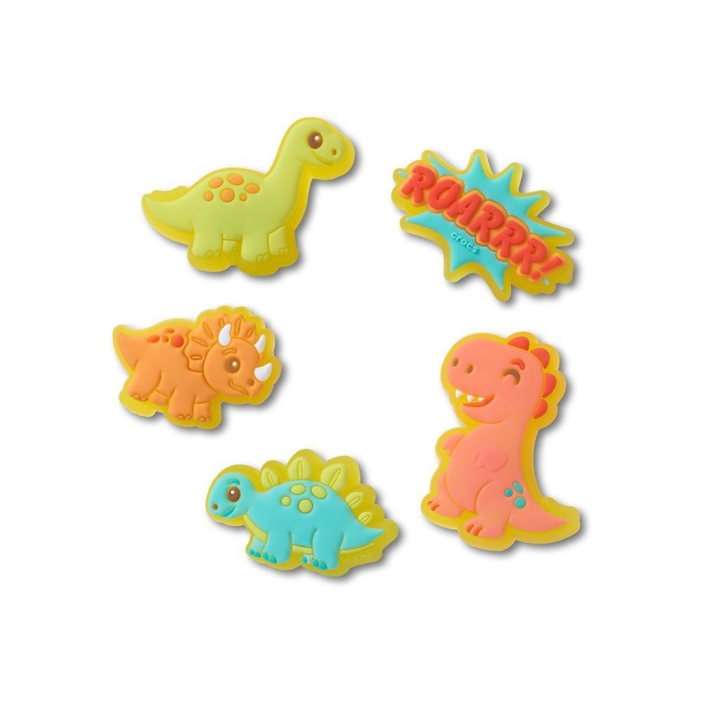 Jibbitz™ Dinossauros Pequenos Com Led Pack Com 5 Peças Único