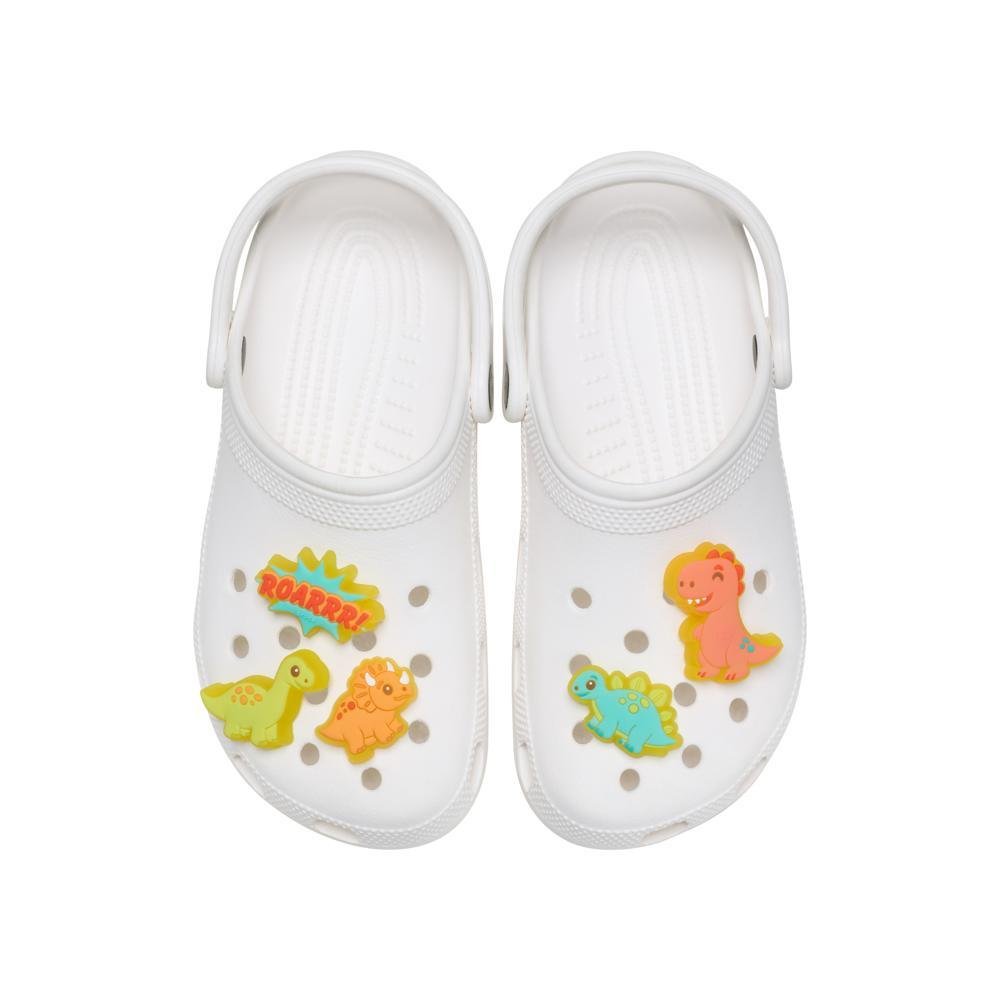 Jibbitz™ Dinossauros Pequenos Com Led Pack Com 5 Peças Único Multicores 2