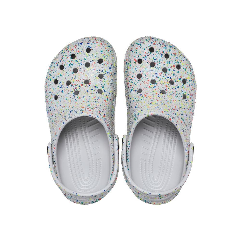 Sandália Crocs Classic Glow Paint Splatter Clog K Atmosphere/Multi Atmosphere/multi 5