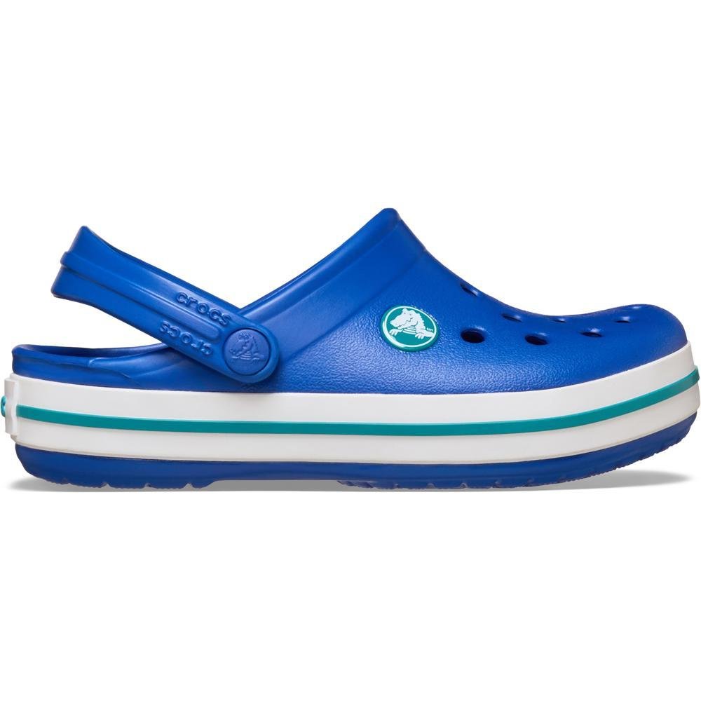 Sandália Crocs Crocband Clog K BLUE BOLT/TURBO TEAL