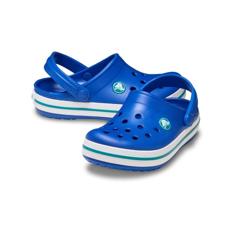Sandália Crocs Crocband Clog K BLUE BOLT/TURBO TEAL Blue bolt/turbo teal 4