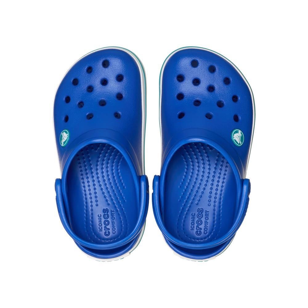 Sandália Crocs Crocband Clog K BLUE BOLT/TURBO TEAL Blue bolt/turbo teal 5