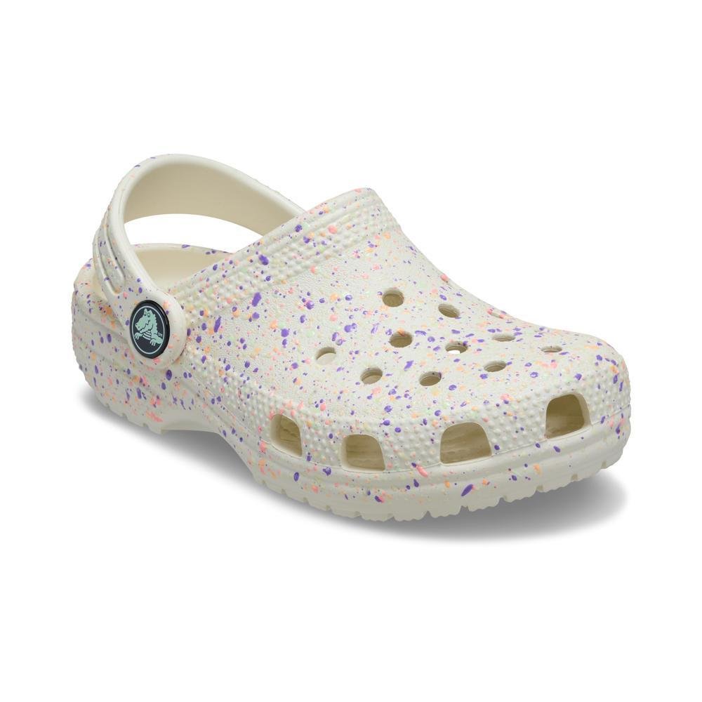 Sandália Crocs Clsc Glow Paint Splatter T Summit White/Multi Summit white/multi 2