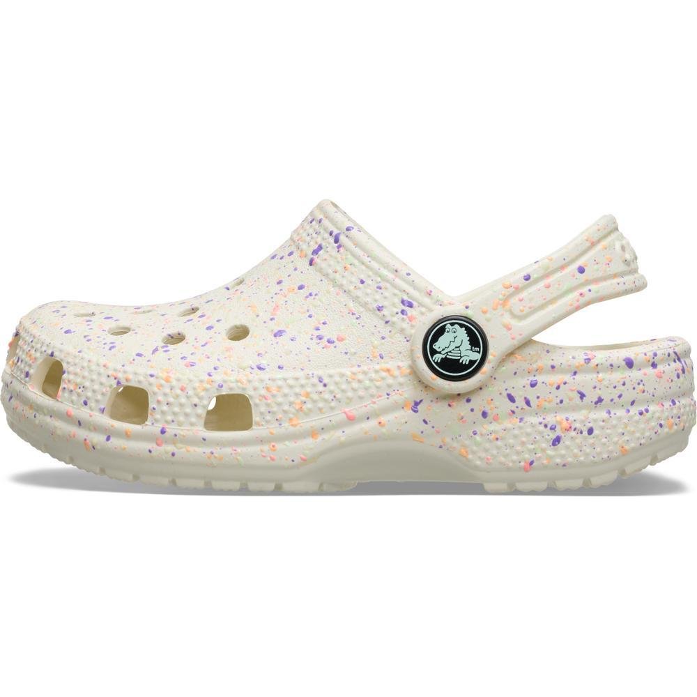 Sandália Crocs Clsc Glow Paint Splatter T Summit White/Multi Summit white/multi 3
