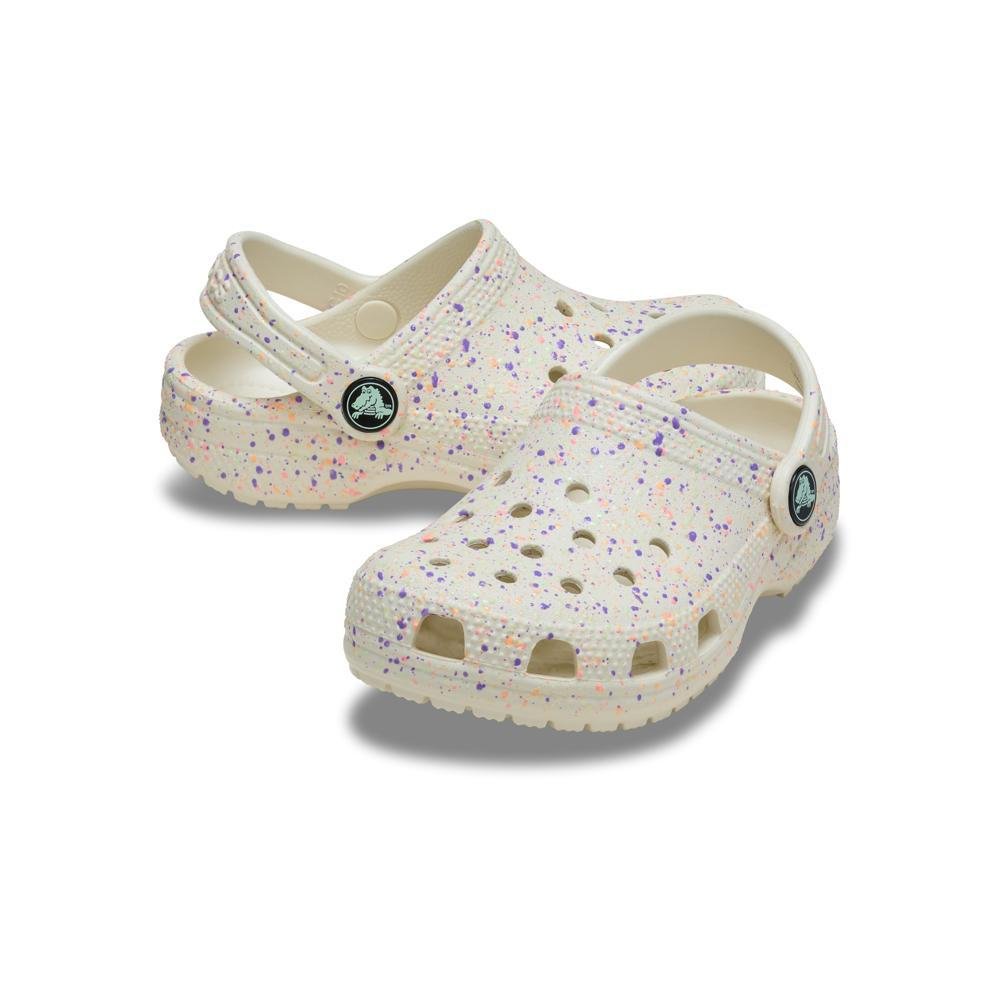 Sandália Crocs Clsc Glow Paint Splatter T Summit White/Multi Summit white/multi 4