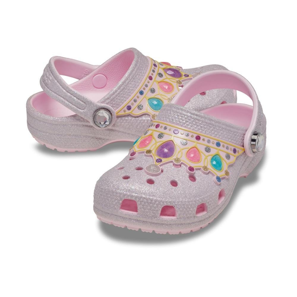 Sandália Crocs Classic Iam Princess Clog T Pink Milk/Multi Pink milk/multi 3