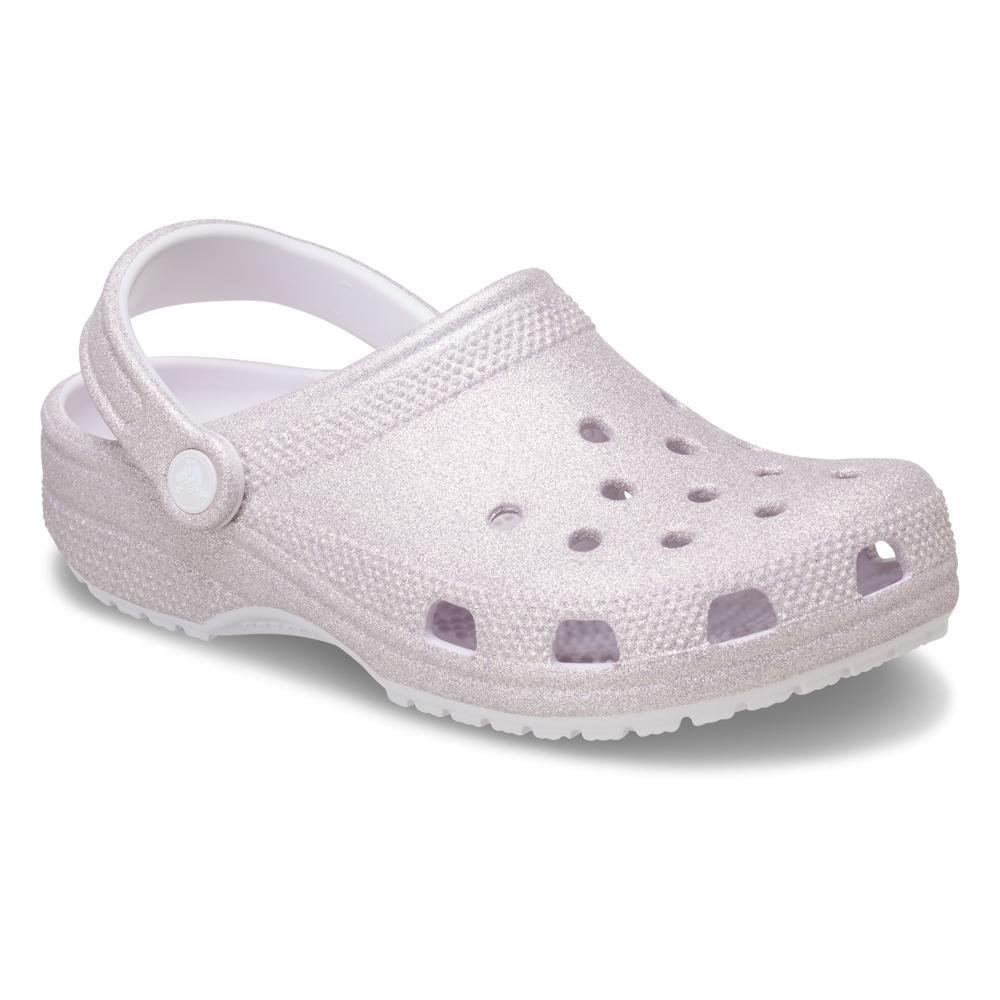 Sandália Crocs Classic Glitter Clog Grape Ice Grape ice 2