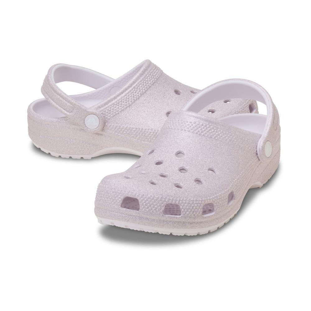 Sandália Crocs Classic Glitter Clog Grape Ice Grape ice 3