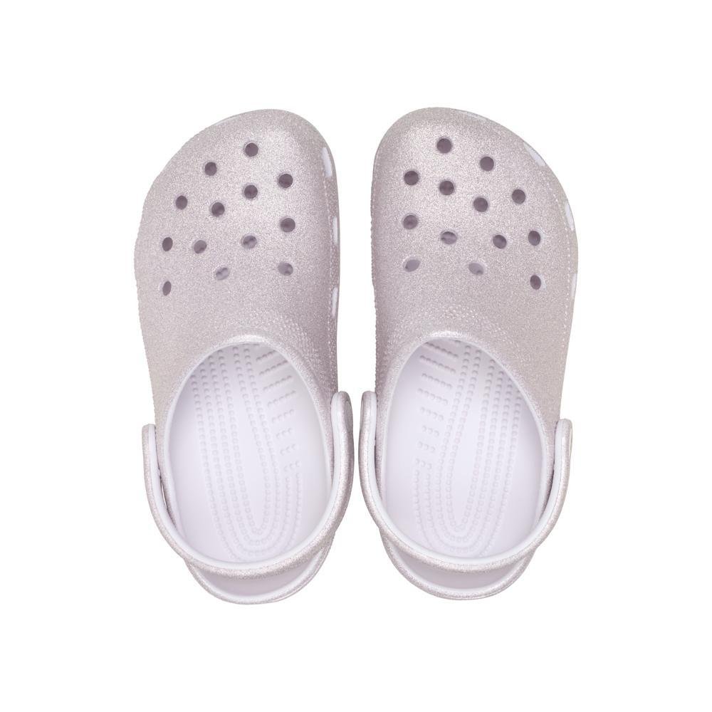 Sandália Crocs Classic Glitter Clog Grape Ice Grape ice 4