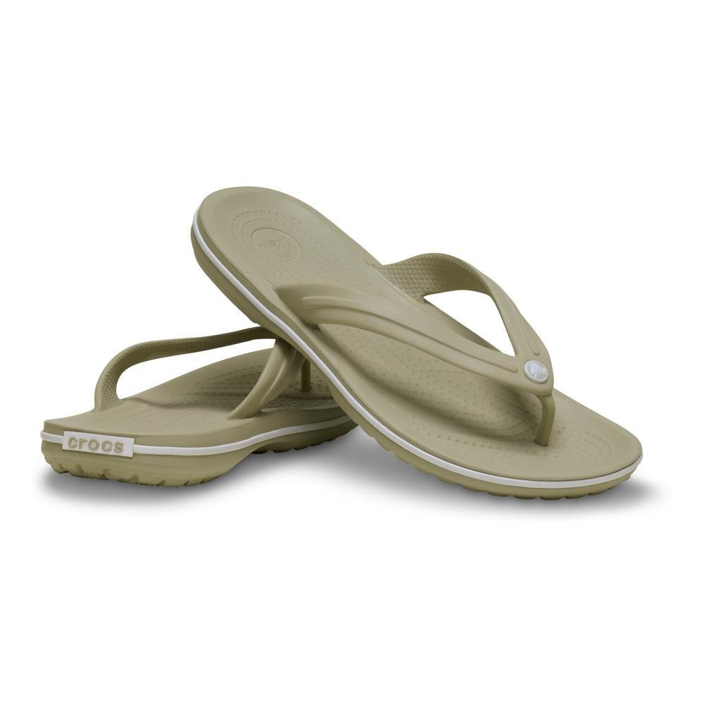 Chinelo Crocs Crocband Flip METEOR Cinza 4