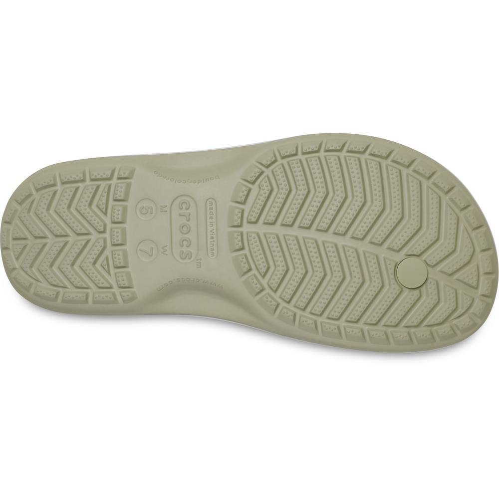 Chinelo Crocs Crocband Flip METEOR Cinza 6