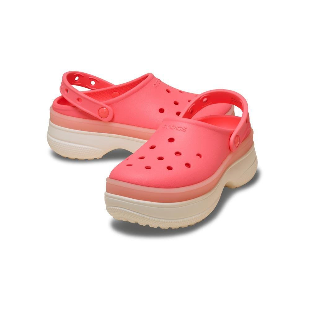 Sandália Crocs Frosted Stacked Clog Guava Guava 4