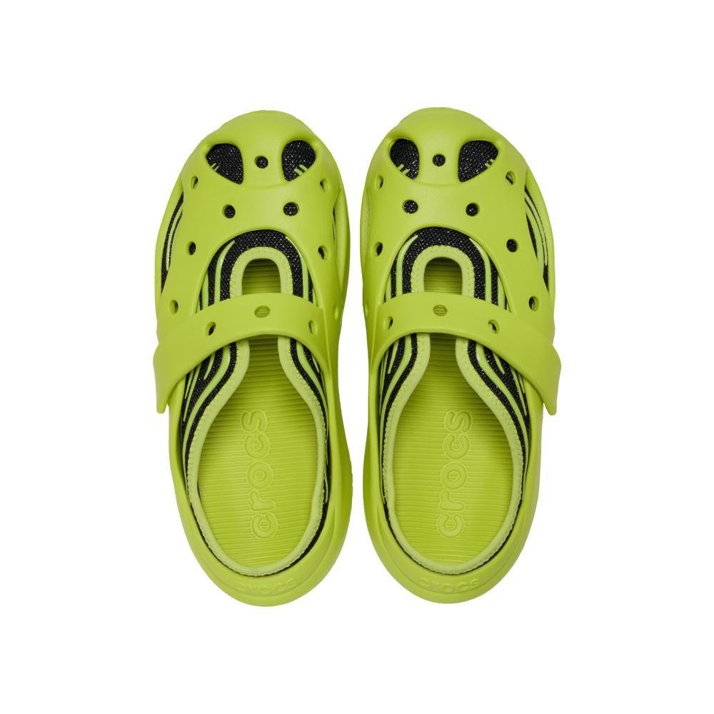 Sandália Crocs Caged Mule Clog Citrus Citrus 5