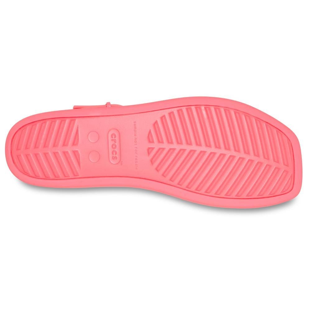 Sandália Crocs Miami Platform Y Strap Sandal Guava Guava 5