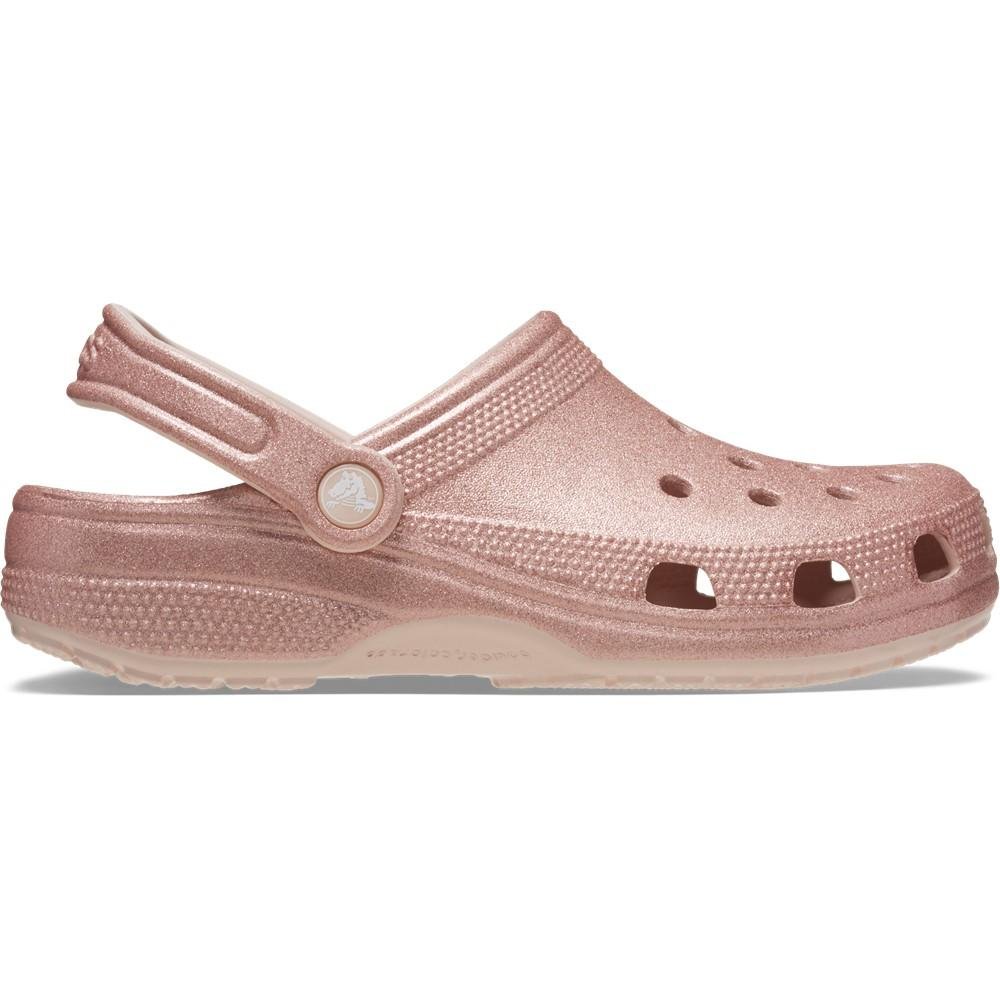 Sandália Crocs Classic Glitter Clog QUARTZ GLITTER
