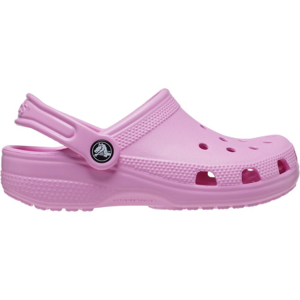 Sandália Crocs Classic Clog Kids Taffy Pink