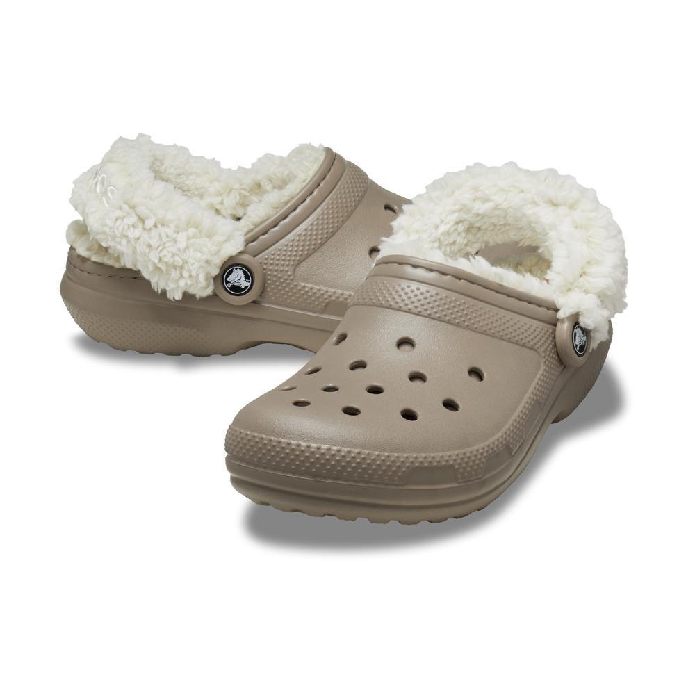 Sandália Crocs Classic Fleece Lined Clog Mushroom Mushroom 4