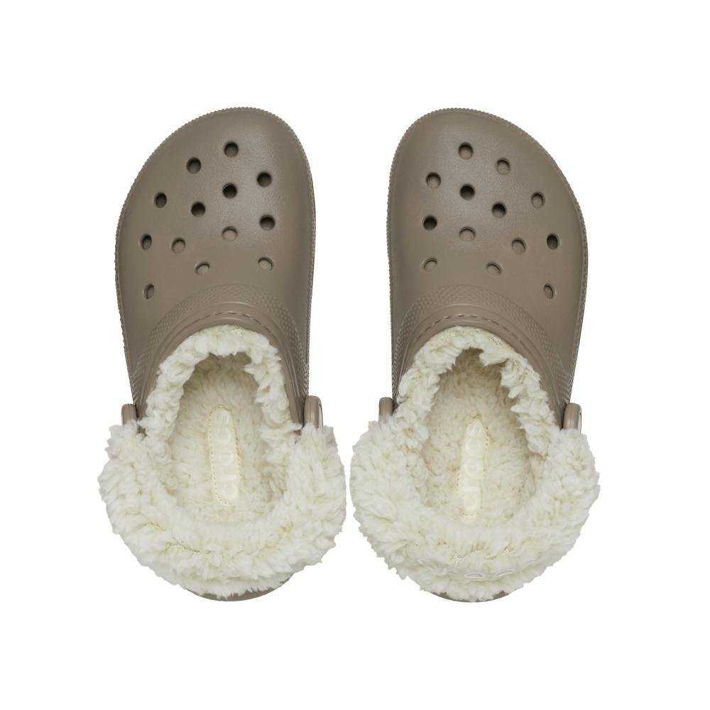 Sandália Crocs Classic Fleece Lined Clog Mushroom Mushroom 5