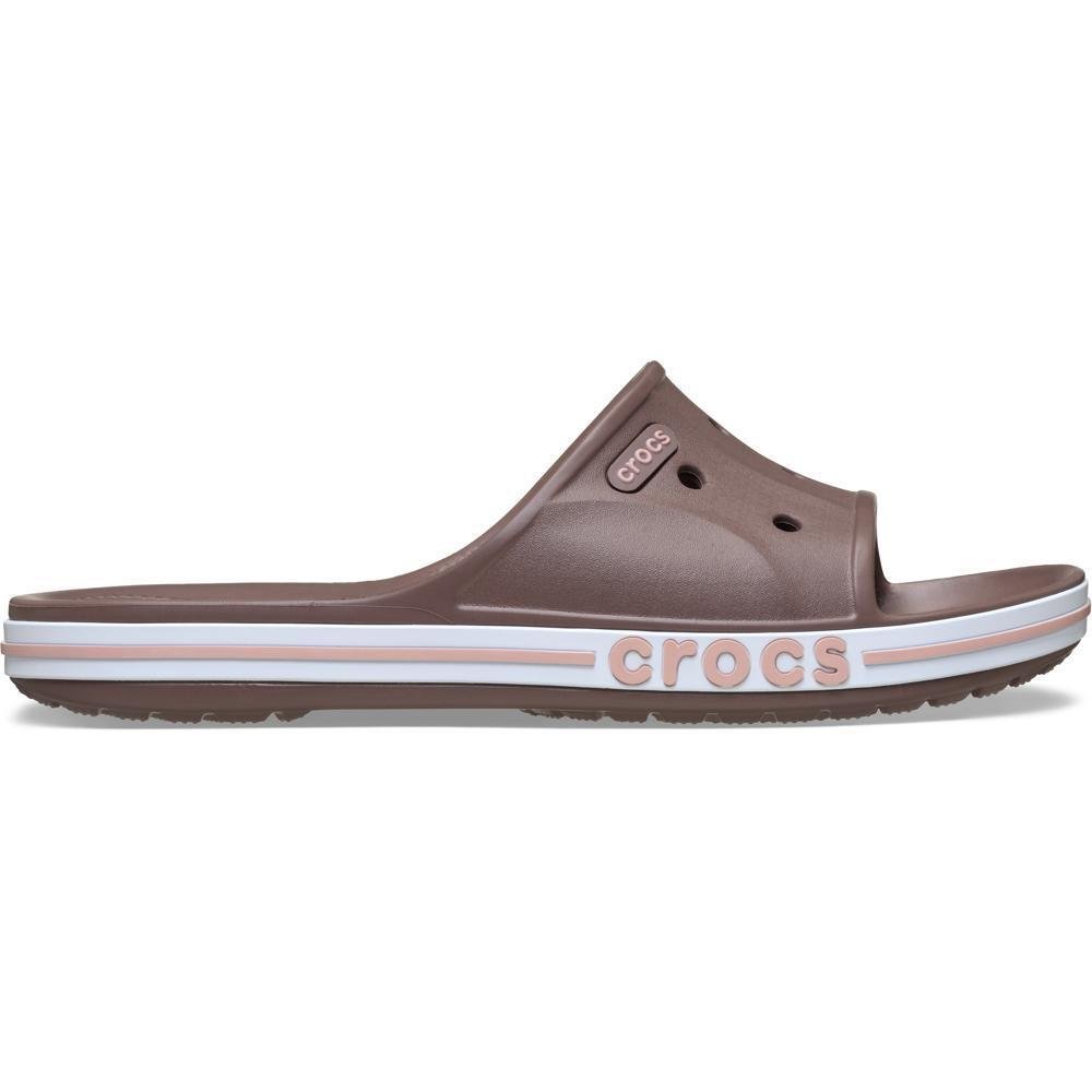 Chinelo Crocs Bayaband Slide TRUFFLE/MULTI
