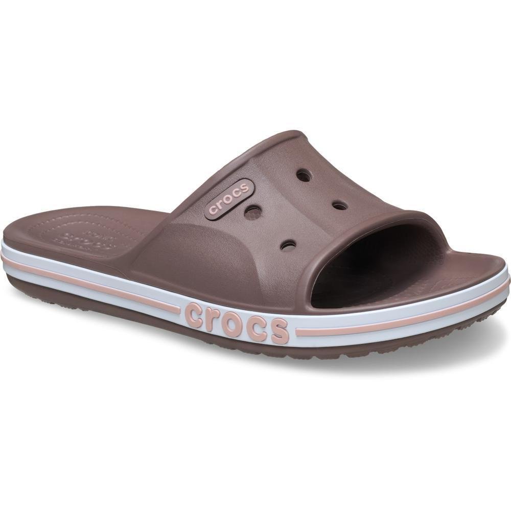 Chinelo Crocs Bayaband Slide TRUFFLE/MULTI Truffle/multi 2
