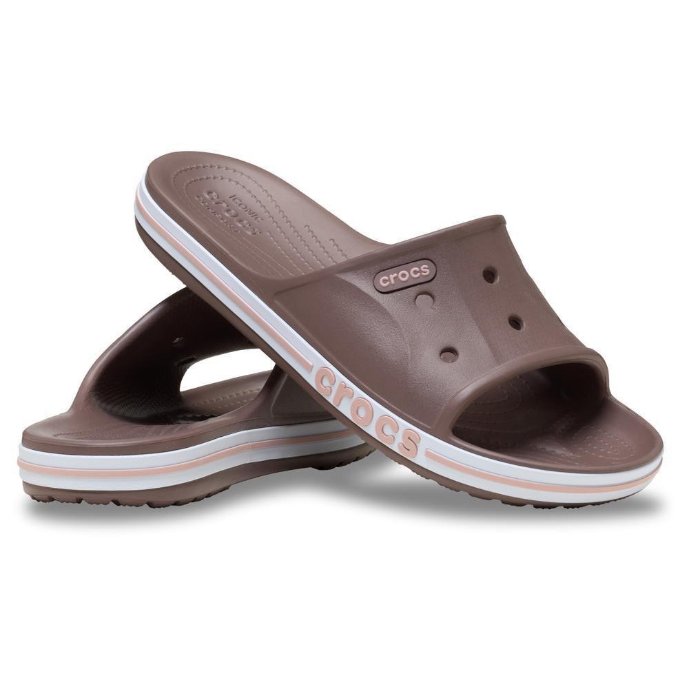 Chinelo Crocs Bayaband Slide TRUFFLE/MULTI Truffle/multi 3