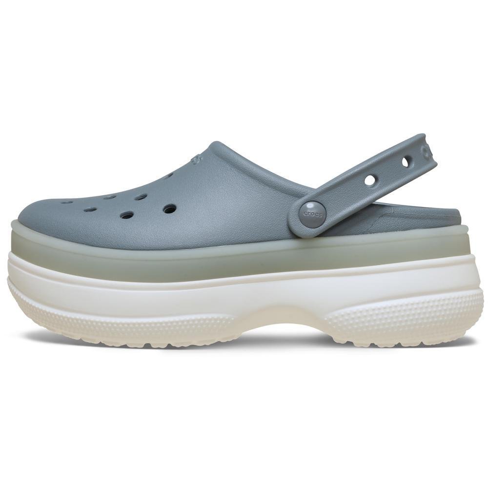 Sandália Crocs Frosted Stacked Clog Concrete Concrete 3