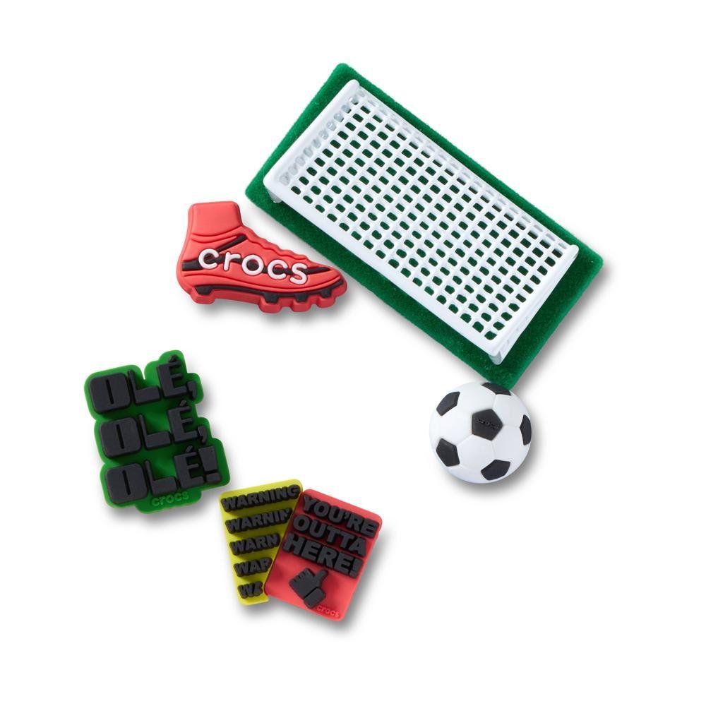 Jibbitz™ Soccer Game Pack Com 5 Peças Único