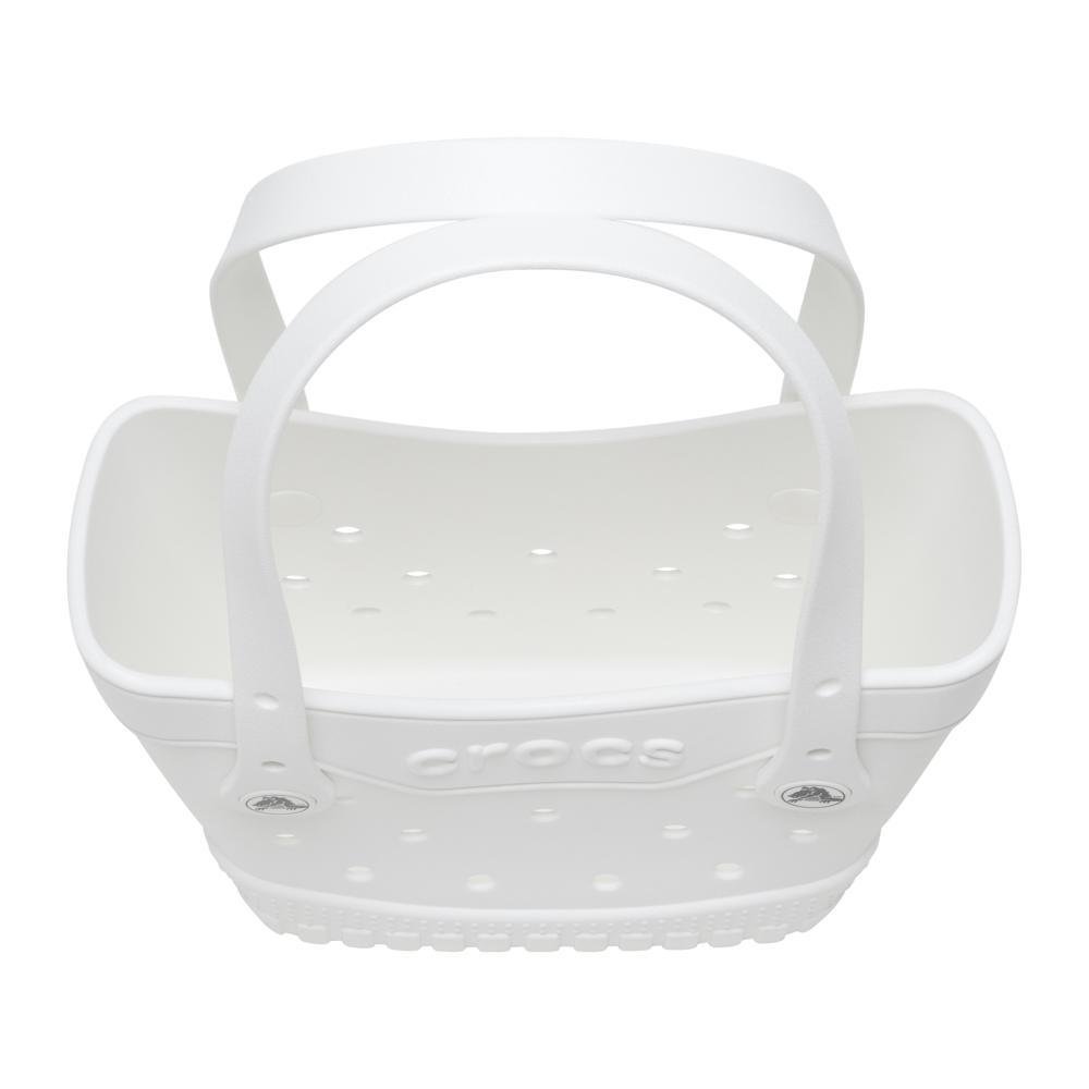 Bolsa Crocs Classic Tote Bag Pequena White White 3