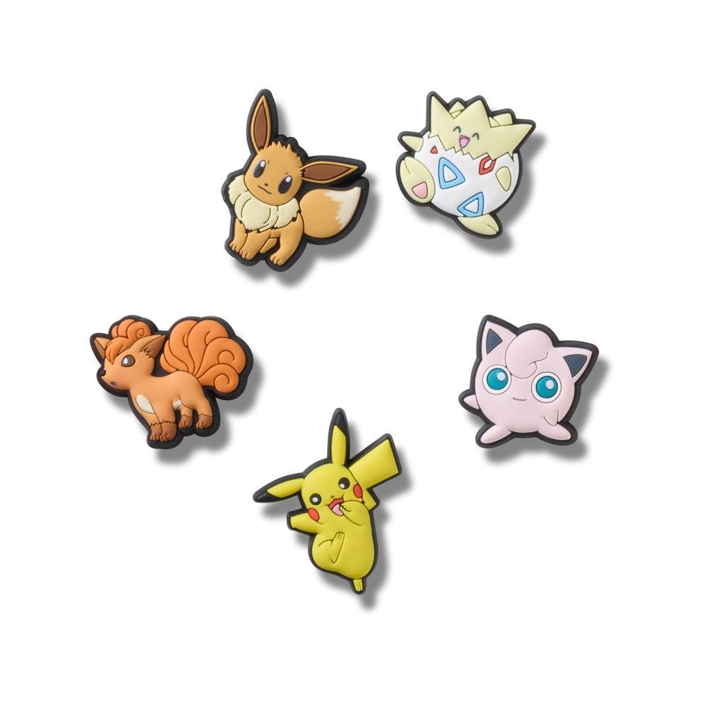 Jibbitz™ Pokemon PersonagensPack com 5 Peças Único