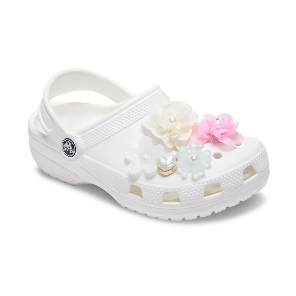 Jibbitz™ Floral Feminino Pack Com 5 Peças UNICO Multicores 2