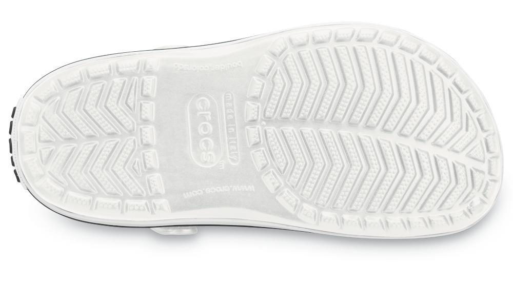 Sandália crocs crocband white Branco 5